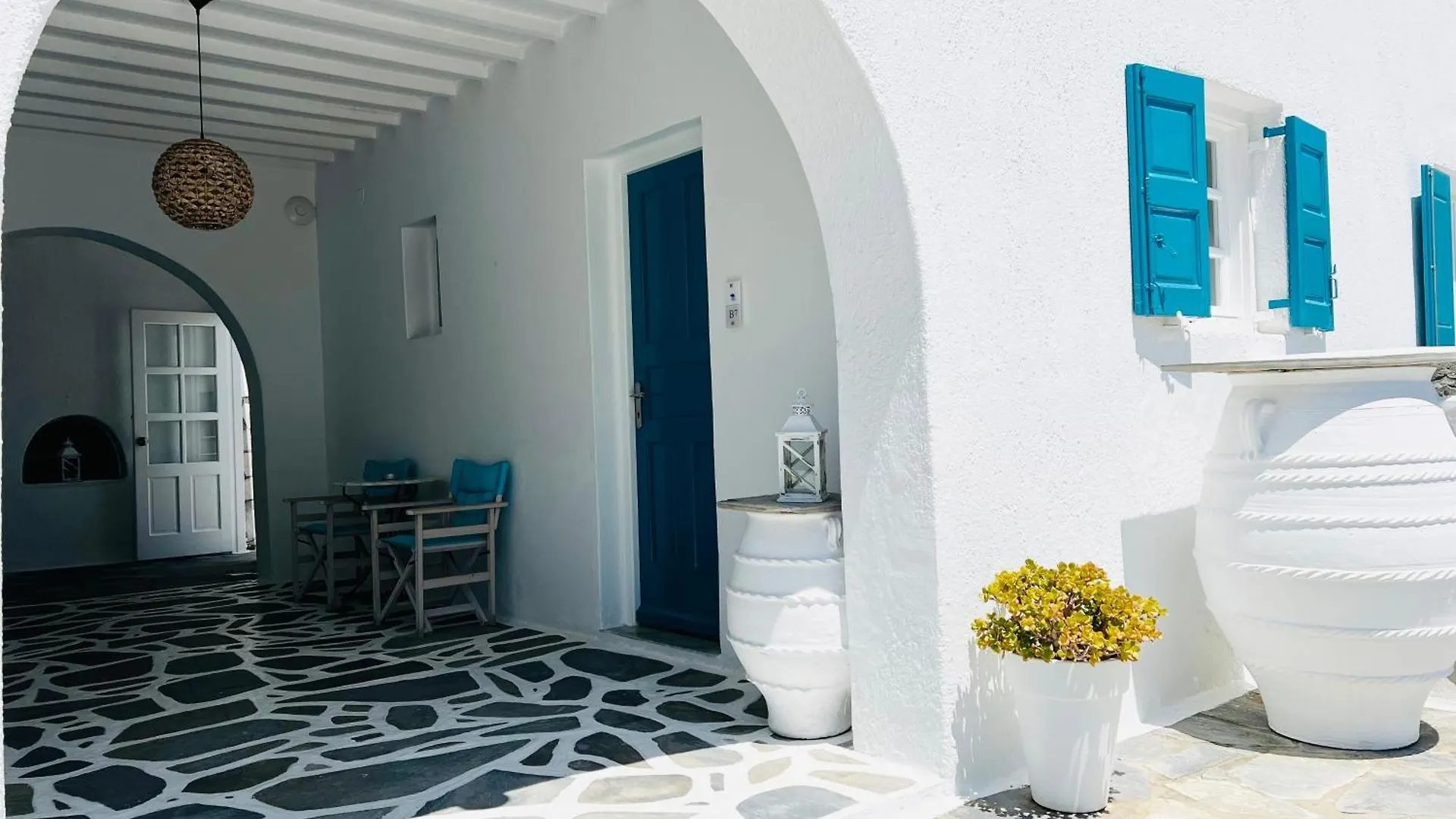 Апарт-отель Апарт отель Cyclades Blue Орнос
