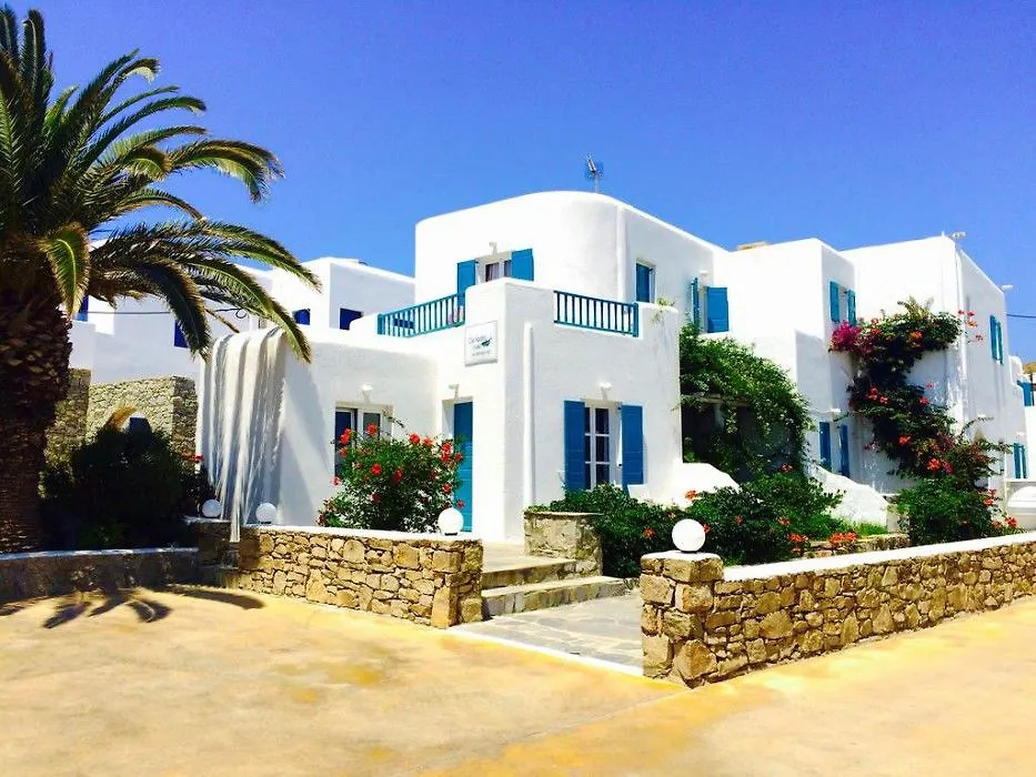 Апарт-отель Апарт отель Cyclades Blue Орнос